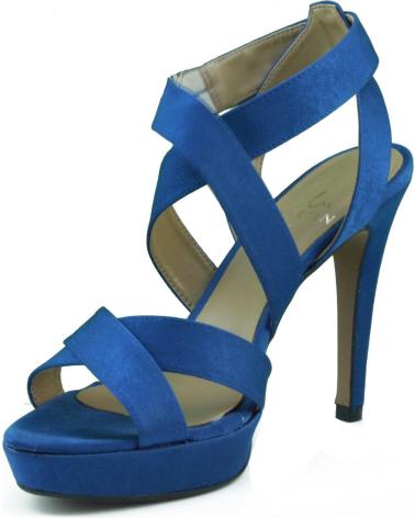 Zapatos de tacón de Mujer MARIAN ZAPATO DE FIESTA CON TIRAS Y HEBILLA MUJER AZUL