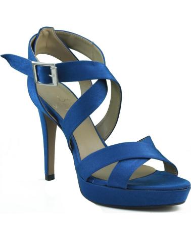 Zapatos de tacón de Mujer MARIAN ZAPATO DE FIESTA CON TIRAS Y HEBILLA MUJER AZUL