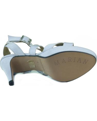 Zapatos de tacón de Mujer MARIAN ZAPATO DE FIESTA CON TIRAS Y HEBILLA MUJER PLATA