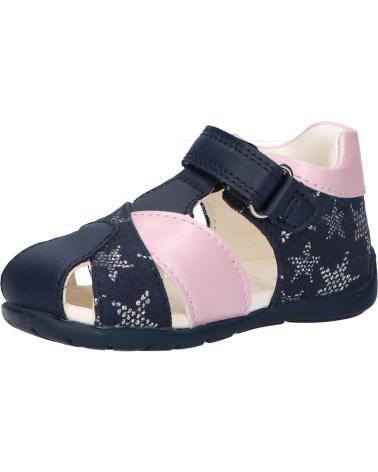 Sandali per Bambina GEOX B021QA 01054 B ELTHAN C0694 NAVY-PINK