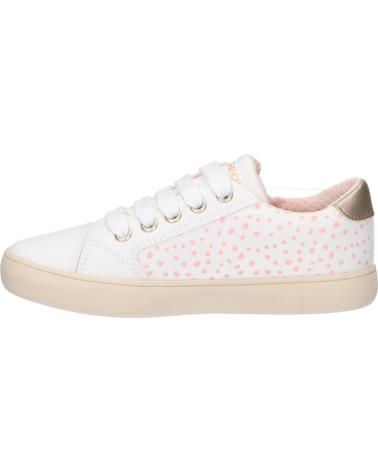 Deportivas de Niña GEOX J024NB 0AW54 J GISLI C1364 WHITE-DK PINK