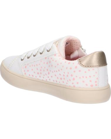Deportivas de Niña GEOX J024NB 0AW54 J GISLI C1364 WHITE-DK PINK