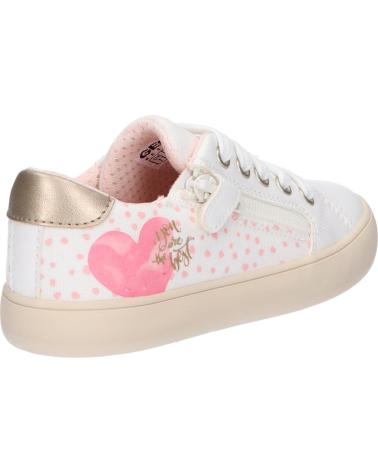 Deportivas de Niña GEOX J024NB 0AW54 J GISLI C1364 WHITE-DK PINK