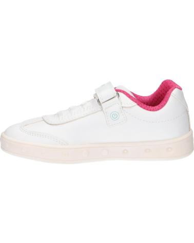 Sportif pour Fille GEOX  J358WB 0BCAT J SKYLIN C0653 WHITE-MULTICOLOR BLANCO