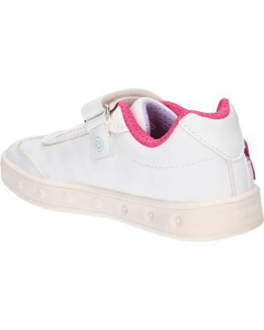 Sportif pour Fille GEOX  J358WB 0BCAT J SKYLIN C0653 WHITE-MULTICOLOR BLANCO