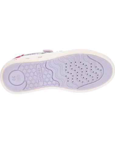Sportif pour Fille GEOX  J358WB 0BCAT J SKYLIN C0653 WHITE-MULTICOLOR BLANCO