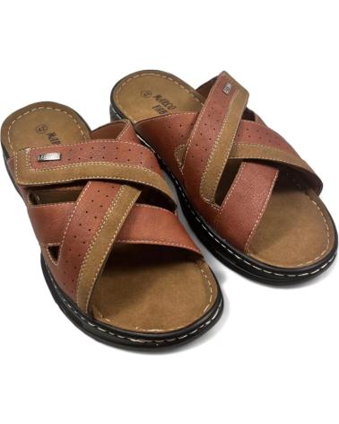 Sandals-De-Hombre-TIMBOS-SANDALIA-DE-HOMBRE-CAMEL-130014-MARRóN