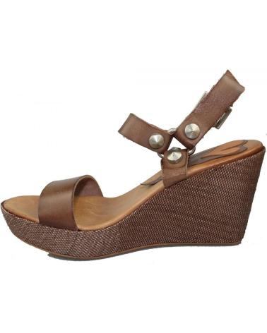 Sandalias de Mujer PAKER VAQUETA TORTOSA MARRON