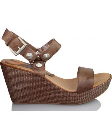 Sandalias de Mujer PAKER VAQUETA TORTOSA MARRON