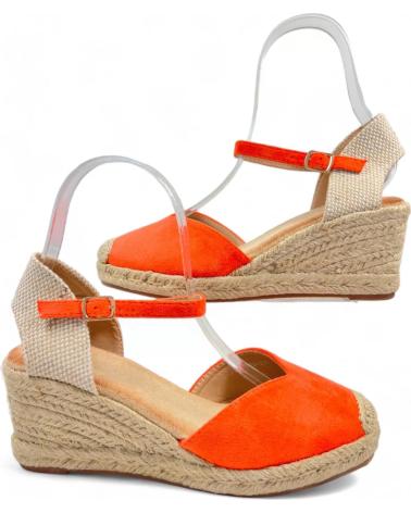 Sandálias-De-Mujer-TIMBOS-SANDALIA-CUNA-ESPARTO-MUJER-130005-NARANJA