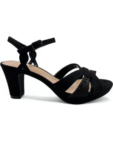 Woman Sandals TIMBOS SANDALIA TACON PLATAFORMA FIESTA MUJER 129986 NEGRO