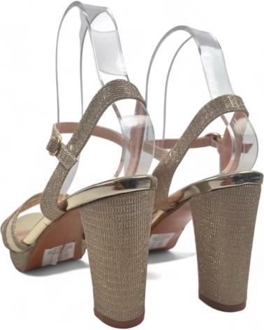 Woman Sandals TIMBOS SANDALIA TACON FIESTA MUJER ORO 129922 AMARILLO
