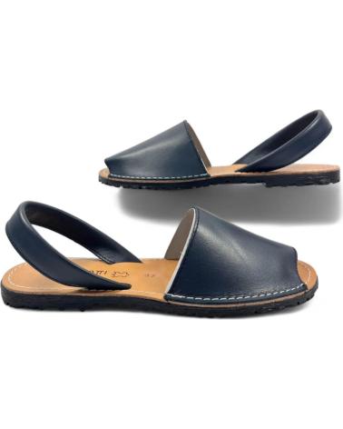 Sandalen für Herren TIMBOS MENORQUINA DE PIEL PARA MUJER COLOR 129880 AZUL
