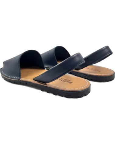 Sandalen für Herren TIMBOS MENORQUINA DE PIEL PARA MUJER COLOR 129880 AZUL
