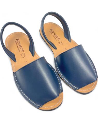 Sandalen für Herren TIMBOS MENORQUINA DE PIEL PARA MUJER COLOR 129880 AZUL