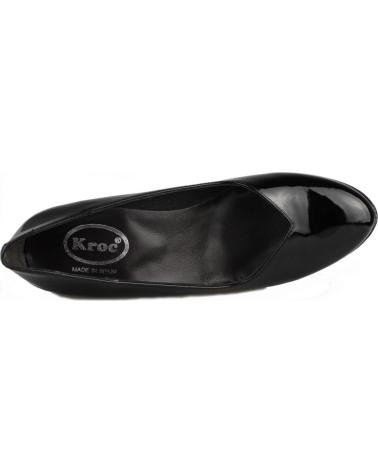 Zapatos de tacón de Mujer KROC SALON DE MUJER CHAROL W NEGRO
