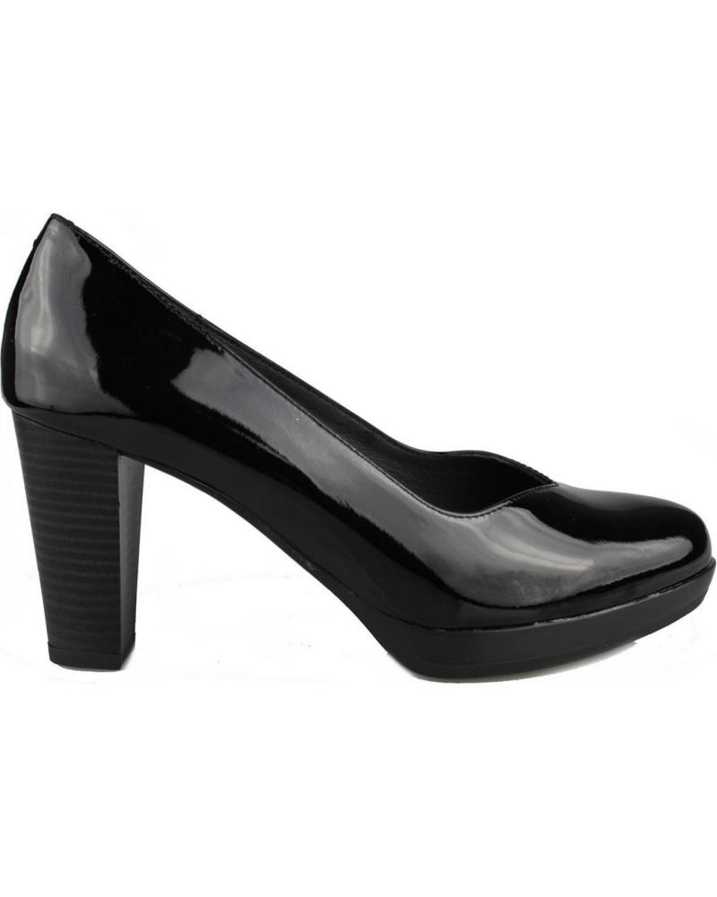 Zapatos de tacón de Mujer KROC SALON DE MUJER CHAROL W NEGRO