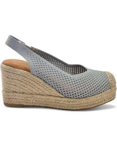 Sandalias de Mujer TIMBOS SANDALIA CUNA ESPARTO MUJER PLATA 129814 PLATEADO