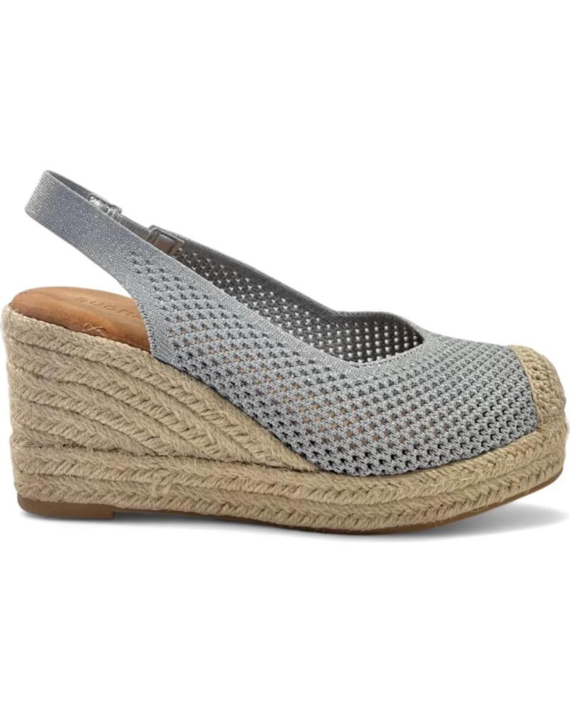 Sandalias de Mujer TIMBOS SANDALIA CUNA ESPARTO MUJER PLATA 129814 PLATEADO