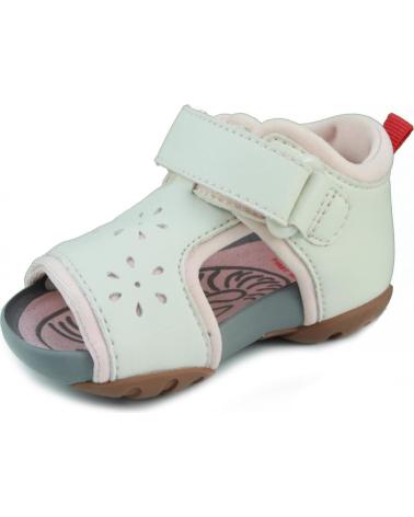 Sandali per Bambina CAMPER JEDI PAU EGGS INOX HONEY BLANCO