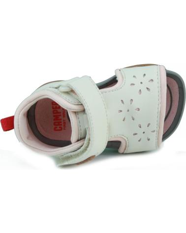 Sandali per Bambina CAMPER JEDI PAU EGGS INOX HONEY BLANCO