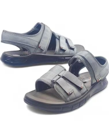 Sapatos de Homem TIMBOS SANDÁLIA MASCULINA 129662 CINZA GRIS