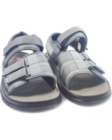 Sapatos de Homem TIMBOS SANDÁLIA MASCULINA 129662 CINZA GRIS