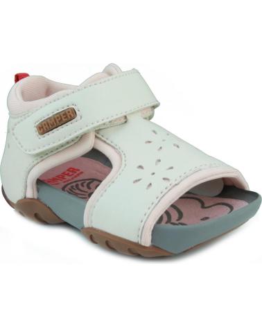 Sandali per Bambina CAMPER JEDI PAU EGGS INOX HONEY BLANCO