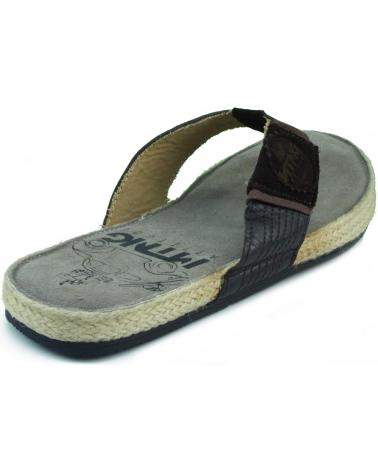 Sandalen für Herren MTNG MUSTANG SERRAJE CANVAS SANDALIA DEDO ANATOMICA MARRON