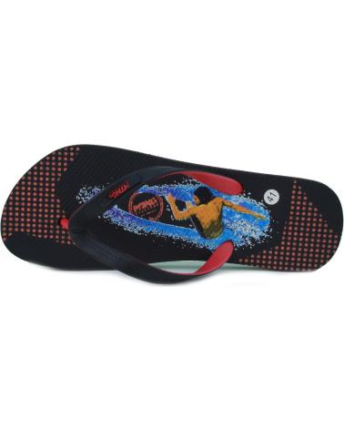 Man Flip flops MTNG MUSTANG CHANCLAS PLAYA HOMBRE NEGRO