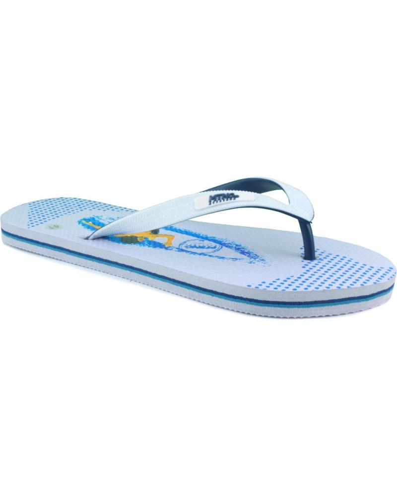 Man Flip flops MTNG MUSTANG CHANCLAS PLAYA HOMBRE BLANCO