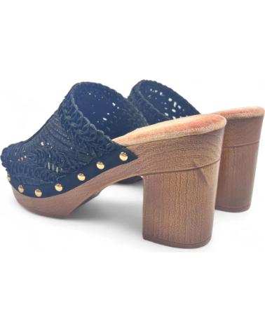 Décolleté-De-Mujer-TIMBOS-ZUECO-TACON-DE-MADERA-COLOR-NEGRO-129538-MARRóN