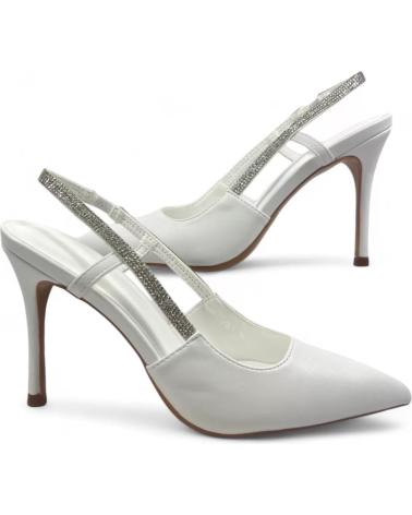 Sandalias de Mujer TIMBOS ZAPATO DE NOVIA 129524 BLANCO