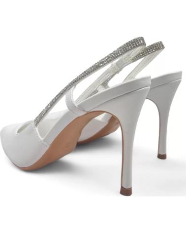 Sandalias de Mujer TIMBOS ZAPATO DE NOVIA 129524 BLANCO