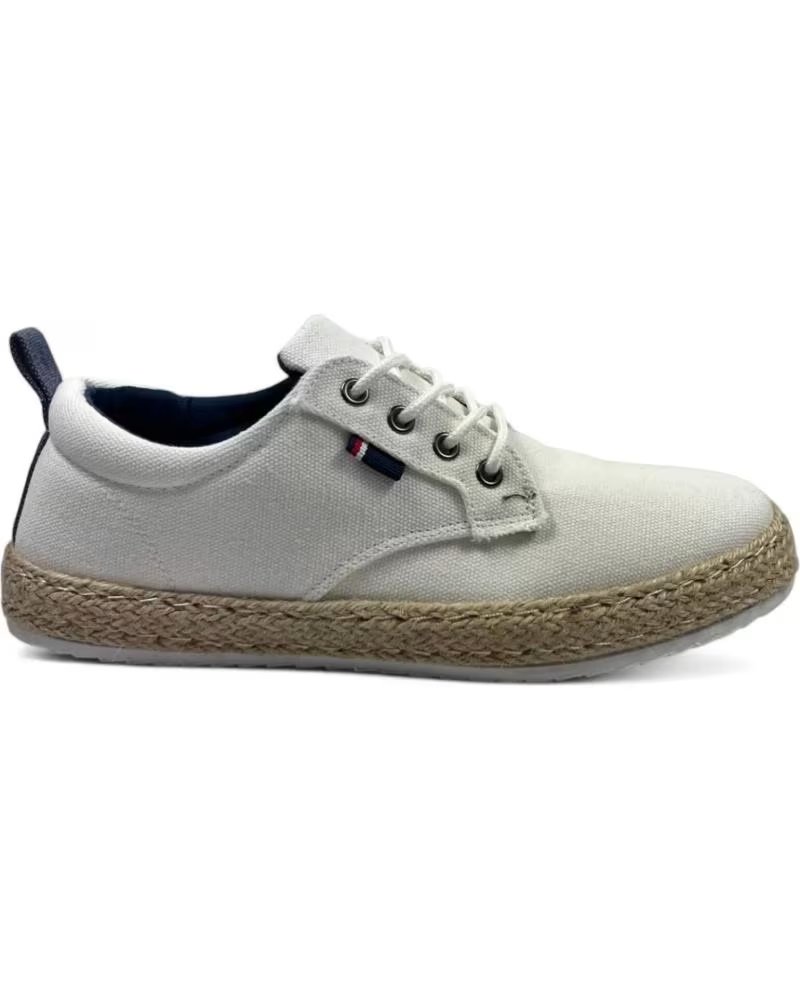 Schuhe für Herren TIMBOS ALPARGATA ESPARTO DE HOMBRE 129444 BLANCO