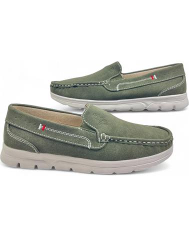 Sapatos de Homem TIMBOS MOCASIN COMODO DE HOMBRE 129418 VERDE