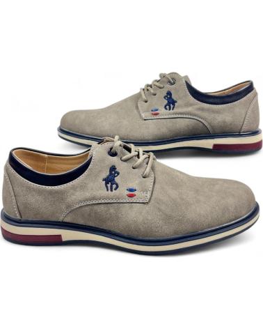 Sapatos de Homem TIMBOS ZAPATO VESTIR CASUAL DE HOMBRE 129411 GRIS