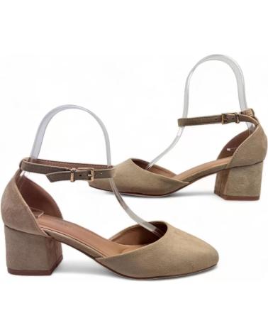 Sandálias de Mulher TIMBOS SANDALIA TACON VESTIR DE MUJER 129171 BEIGE