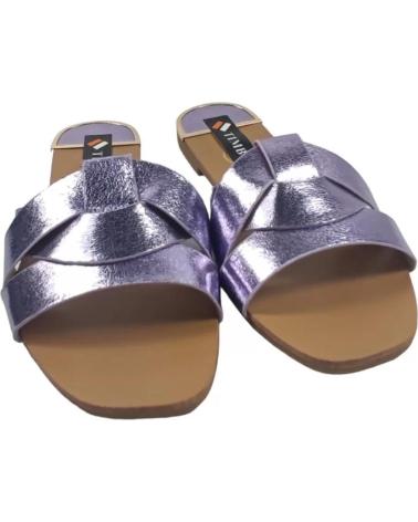 Sandálias de Mulher TIMBOS SANDALIA PLANA MUJER PURPURA 127657 MORADO