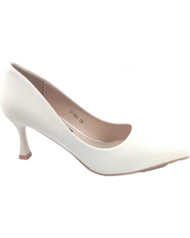Zapatos de Mujer TIMBOS SALON TACON NOVIA 127538 BLANCO