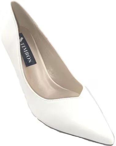 Sapatos de salto de Mulher TIMBOS DE ALTO SALON 127536 BRANCO BLANCO