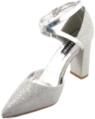 Sandalias de Mujer TIMBOS SANDALIA TACON FIESTA MUJER PLATA 127119 PLATEADO