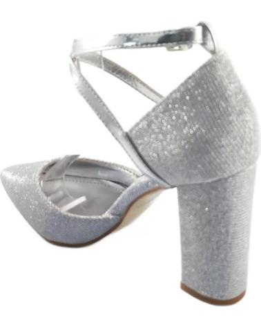 Sandalias de Mujer TIMBOS SANDALIA TACON FIESTA MUJER PLATA 127119 PLATEADO