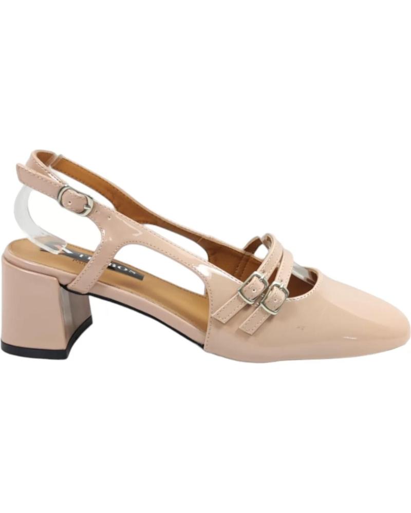 Woman Sandals TIMBOS TACON DESTALONADO MUJER NUDE 129726 VARIOS COLORES