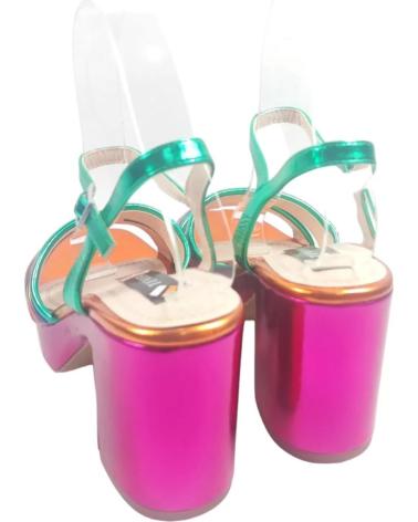 Woman Sandals TIMBOS SANDALIA TACON FIESTA MULTICOLOR 129584 VARIOS COLORES