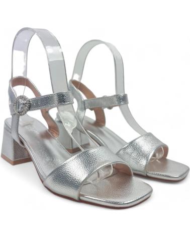 Sandales pour Femme TIMBOS SANDALIA TACON FIESTA DE MUJER PLATA PLATEADO