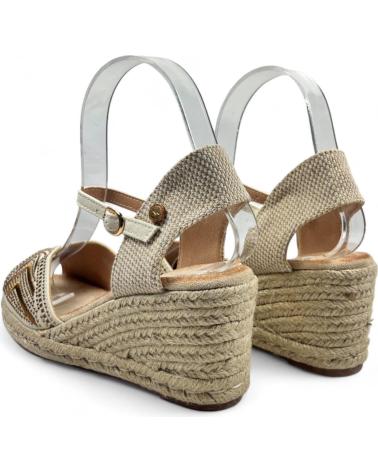 Sandalias de Mujer TIMBOS SANDALIA CUNA ESPARTO MUJER BRONCE 129473 NARANJA