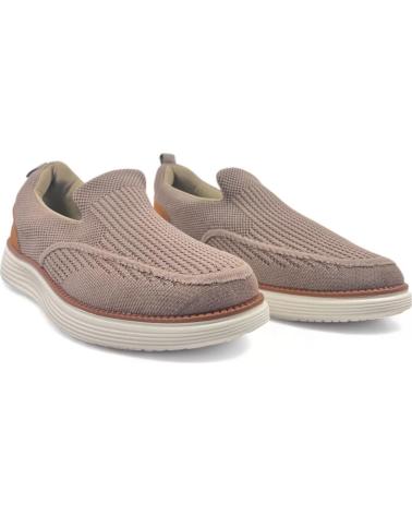 Sapatos de Homem TIMBOS MOCASIN ELASTICOS DE HOMBRE KAKI 129216 MARRóN
