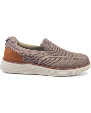 Sapatos de Homem TIMBOS MOCASIN ELASTICOS DE HOMBRE KAKI 129216 MARRóN