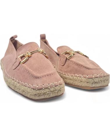 Mocasines de Mujer TIMBOS MOCASIN ESPARTO DE MUJER 129187 ROSA